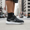Nike Downshifter 12 Slip-on Устойчивый к истиранию Дышащий Низкий Топ Повседневные Беговые кроссовки Мужские Черные