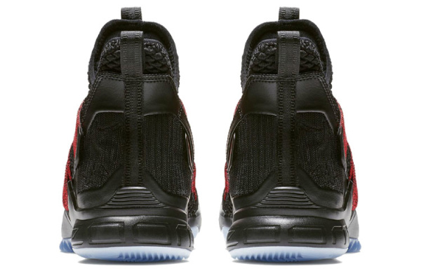 Nike Zoom Soldier 12 Круглый носок Нескользящий Легкий MID Баскетбольные кроссовки для игры Мужской Черный Красный