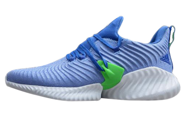 Adidas Alphabounce Instinct J Low Топ Детская Беговая Обувь Синяя
