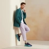 Nike Air Max 720 Амортизация Низкий Топ Спортивная Повседневная Обувь Мужская Фиолетово-Зеленая