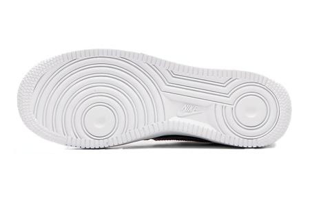 Nike Air FORCE 1 LV8 Устойчивые к истиранию Низкие детские скейтбординговые кеды Белый Черный