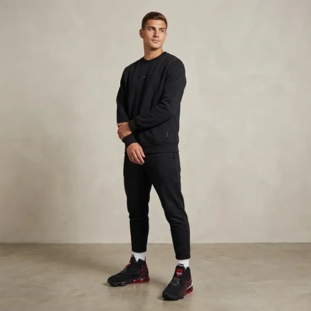 Nike Lebron 17 Джеймс 17 MID Топ Air Max Air Zoom Баскетбольные кроссовки для игры Унисекс Черный Красный