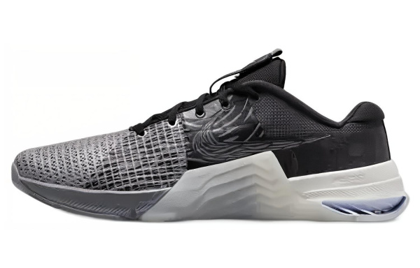 Nike Metcon 8 AMP противоскользящие устойчивые к истиранию низкие кроссовки для тренировок мужские серые