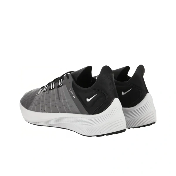 Nike EXP X14 Ткань Дышащий Низкий Верх ТРЕНИРОВОЧНАЯ БЕГОВАЯ Обувь Мужская Черная Серый