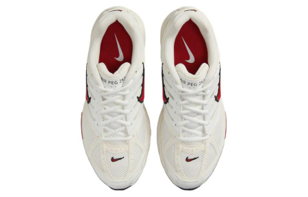 Nike Air Pegasus 2005 Устойчивые к истиранию Низкие Повседневные Беговые Кроссовки Женские Белые Красные