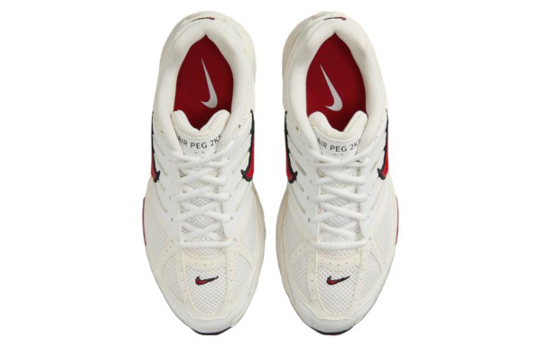 Nike Air Pegasus 2005 Устойчивые к истиранию Низкие Повседневные Беговые Кроссовки Женские Белые Красные