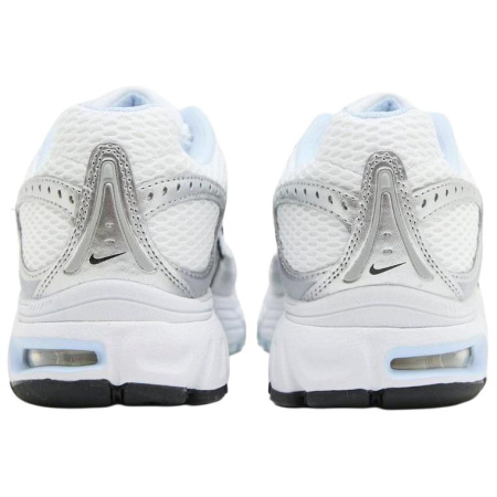 Nike Air Max Moto 2K Износостойкие Дышащие Беговые кроссовки Женские Белые Серебряные