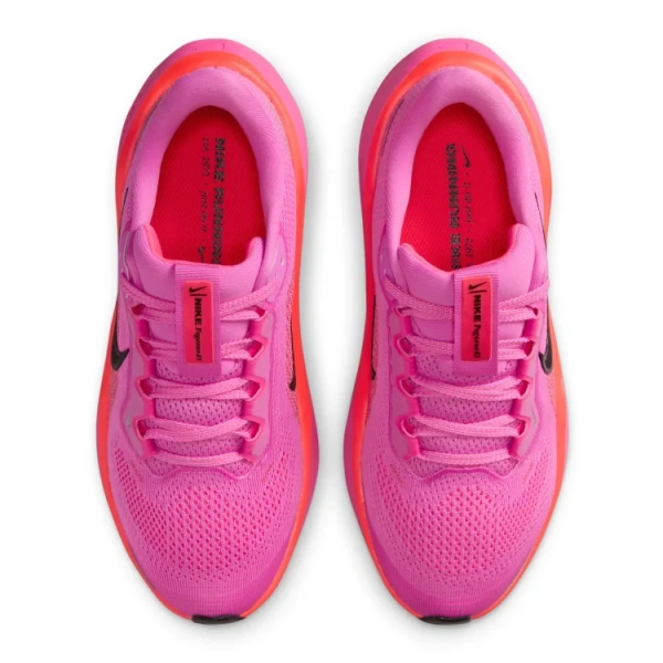 Nike Pegasus 41 Устойчивые к истиранию Низкие Детские Беговые Кроссовки Фиолетово-Розовые Унисекс