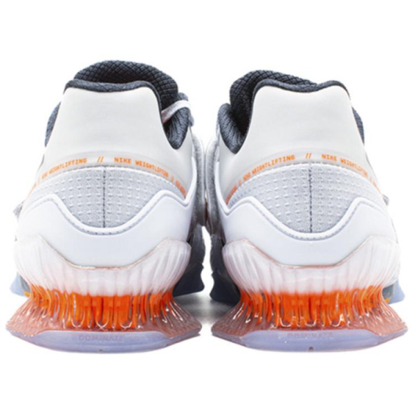 Nike Romaleos 4 Противоскользящая Устойчивая к износу Низкий Топ WEIGHTLIFTING Обувь Унисекс Белый