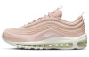 Nike Air Max 97 Vintage Устойчивые к истиранию Дышащие Низкие Повседневные Беговые Кроссовки Женские Розовые