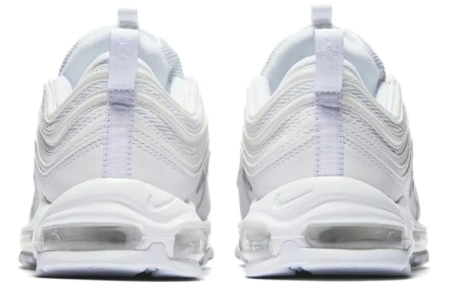 Nike Air Max 97 Амортизация Низкие Беговые Кроссовки Мужские Белые