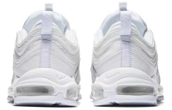 Nike Air Max 97 Амортизация Низкие Беговые Кроссовки Мужские Белые