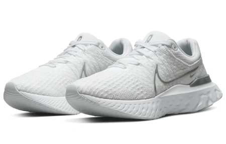 Nike React Infinity Run Flyknit 3 Амортизация Устойчивость к истиранию Поддержка Низкий верх Повседневный