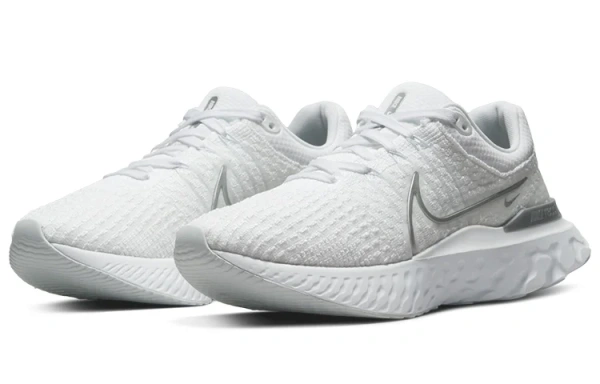 Nike React Infinity Run Flyknit 3 Амортизация Устойчивость к истиранию Поддержка Низкий верх Повседневный