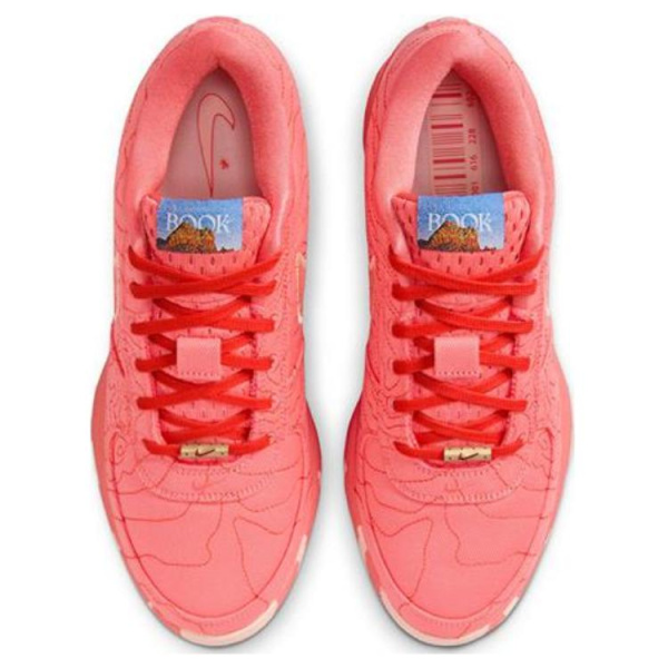 Nike Book 1 Low Топ Баскетбольные кроссовки Мужской Красный