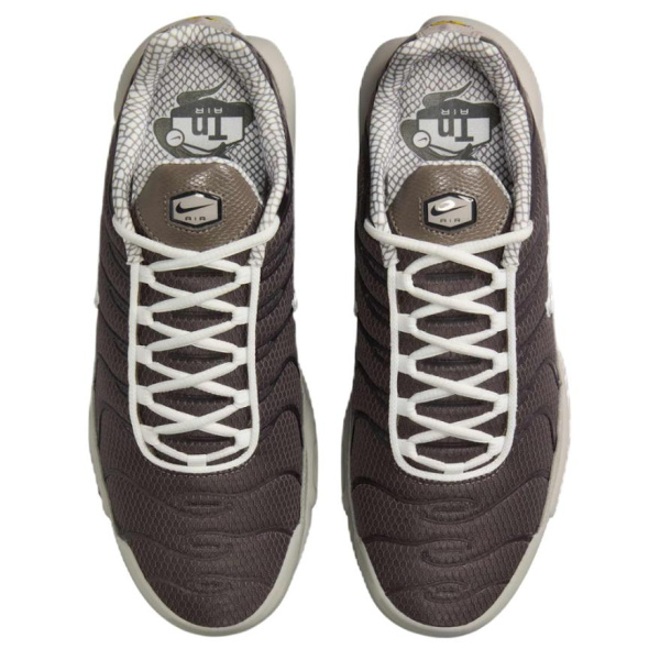 Nike Air Max Plus Low Top Повседневные Беговые Кроссовки Мужские Серые