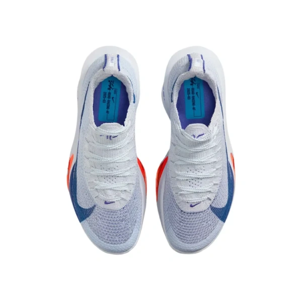 Nike Air Zoom Alphafly Next% 3 Дышащий Верх Низкие Кроссовки для Бега на Дистанцию Женские Синие