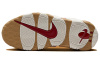 Nike Air More Uptempo Износостойкий Дышащий MID Топ Винтажные Баскетбольные Кроссовки Женские Белый Красный