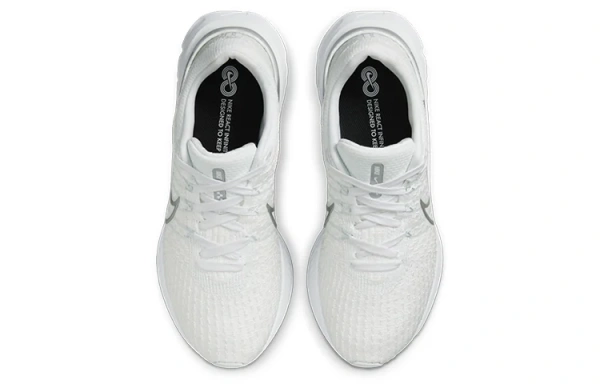 Nike React Infinity Run Flyknit 3 Амортизация Устойчивость к истиранию Поддержка Низкий верх Повседневный