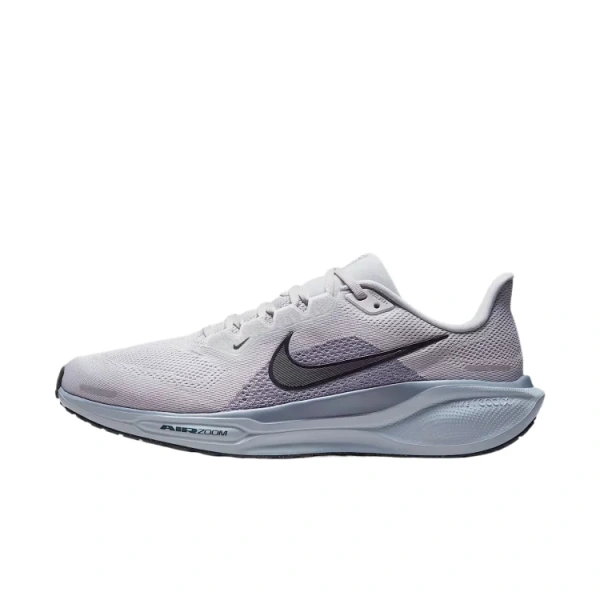Nike Pegasus 41 Low Топ Zoom Air Marathon Long-Distance Sprint Беговые кроссовки Мужские Белый Серый