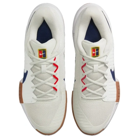 Nike GP Challenge Pro Амортизация Низкие Теннисные Кроссовки Мужские Белые