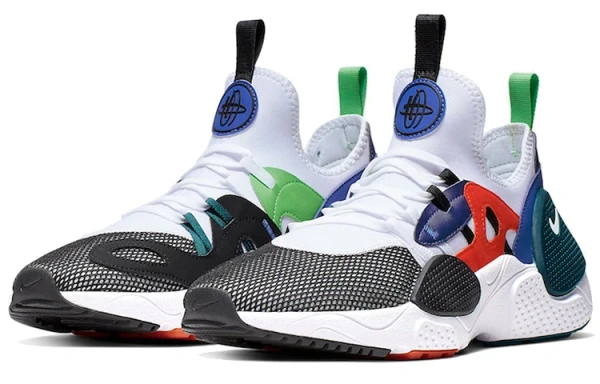 Nike Huarache E.D.G.E. Anti-slip Легкий Низкий Топ Повседневные Беговые Кроссовки Унисекс Белый Зеленый Синий Красный