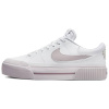Nike Court Legacy Lift Удобные Скейтборд Кроссовки Женские Белые Розовые