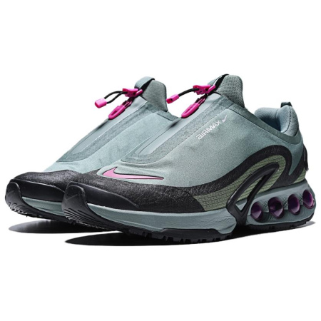 Nike Air Max DN Roam Повседневные беговые кроссовки Мужские Темно-зеленый Розовый