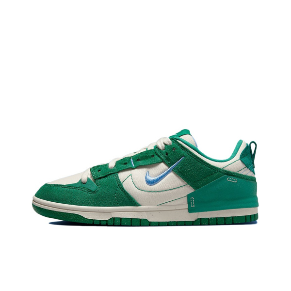 Nike Dunk Disrupt 2 'Малахитовый' Низкие Кроссовки для Скейтбординга Женские Белые Зеленые