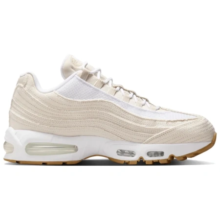 Levi's X Nike Air Max 95 Устойчивые к истиранию низкие беговые кроссовки унисекс бежевого цвета