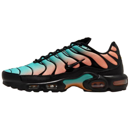 Nike Air Max Plus Сетка Устойчивая к истиранию Низкие Повседневные Беговые Кроссовки Унисекс Розовые Синие