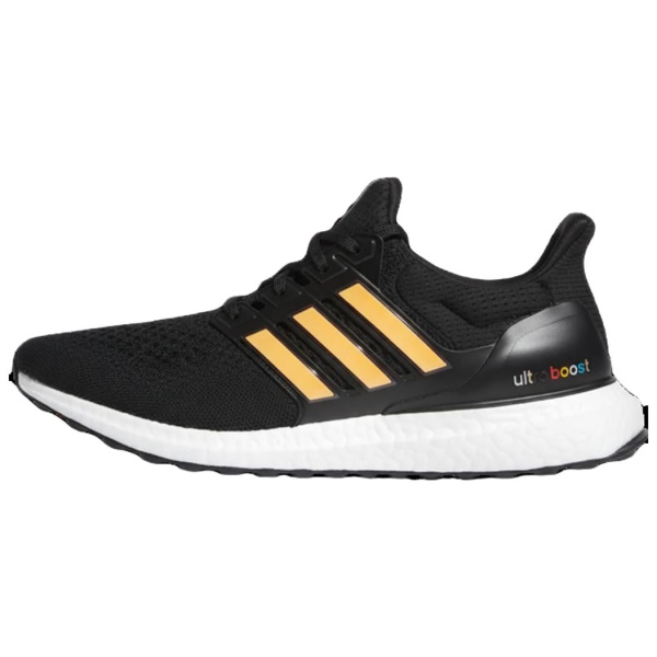 Adidas ULT Дышащие Низкие Повседневные Беговые Кроссовки Унисекс Черные Оранжевые 2024