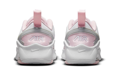 Nike Air Max Bolt Удобные Низкие Кроссовки для Бега Розовые Белые Детские