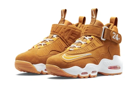 Nike Air Griffey Max 1 'Пшеница' GS Замша Спортивная Амортизация Противоскользящая Устойчивая к истиранию Дышащая Отскок