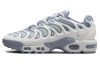 Nike Air Max Plus Износостойкий Дышащий Низкий Верх Повседневная Обувь Женская Белый Синий