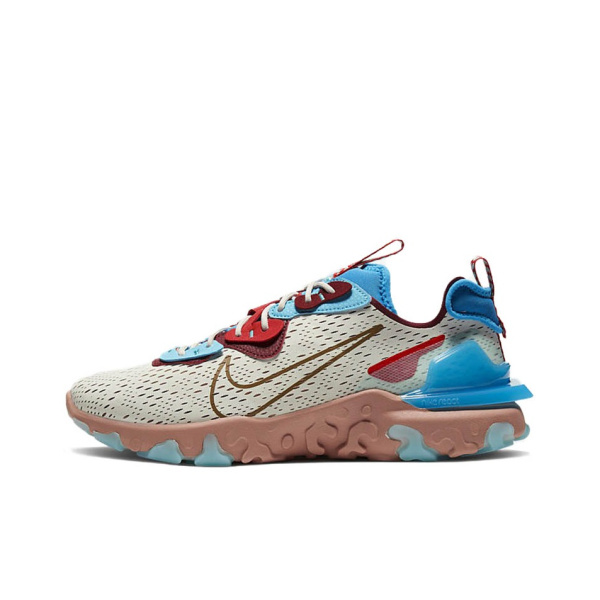 Nike React Vision Амортизация Противоскользящие Устойчивые к истиранию Низкий Топ Повседневные Беговые Кроссовки Мужские
