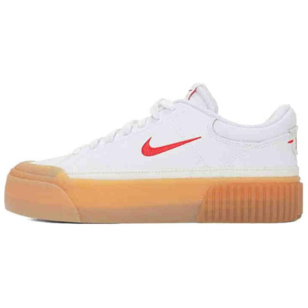 Nike Court Legacy Износостойкие и Легкие Низкие Кроссовки для Скейтбординга Женские Белые