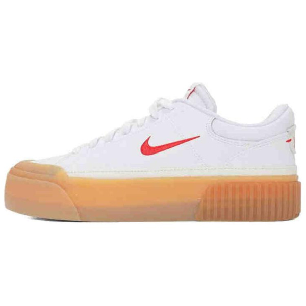 Nike Court Legacy Износостойкие и Легкие Низкие Кроссовки для Скейтбординга Женские Белые