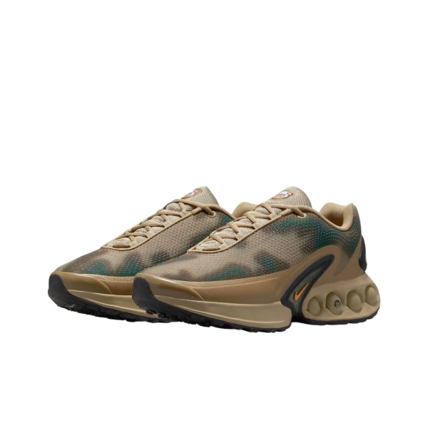 Nike Air Max DN Дышащая Поддержка Низкий Верх Повседневные Городские Беговые Кроссовки Мужские Коричневые