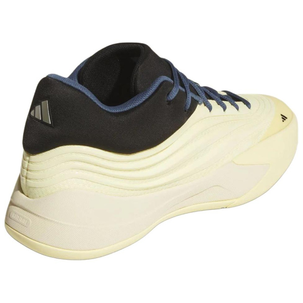 Adidas Dame 10 Противоскользящие Устойчивые к истиранию Низкие Баскетбольные кроссовки Мужские Желто-черные