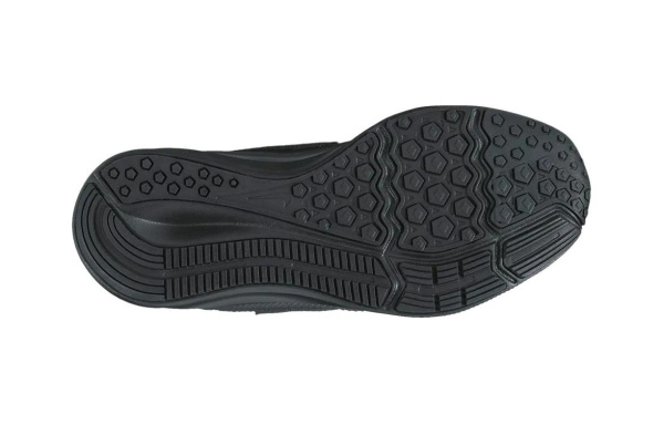 Nike Downshifter 7 противоскользящие устойчивые к истиранию низкий топ детские беговые кроссовки черный