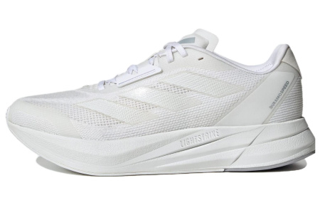 Adidas DURAMO SPEED Сетка Устойчивая к истиранию Низкий Топ Тренировочные Спринт Беговые Кроссовки Унисекс Белый