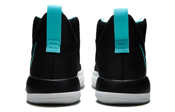 Nike Zoom Rize 2 TB MID Топ Баскетбольные кроссовки Мужской Черный Белый