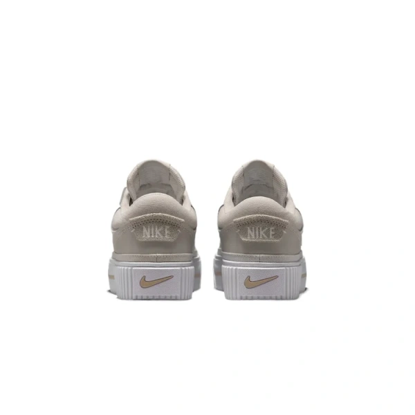 Nike Court Legacy Устойчивые к истиранию низкие скейтбордические кроссовки женские бежевые