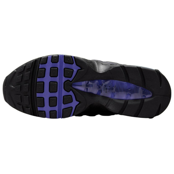 Nike Air Max 95 Комфортный Устойчивый к истиранию Низкий Топ Резина Повседневные Беговые Кроссовки Мужские Черные