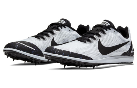 Nike Zoom Rival D 10 Легкая атлетика Низкие Кроссовки для Бега Унисекс Серый Черный