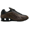 Nike Shox R4 Устойчивые к истиранию низкие беговые кроссовки женские коричневые черные
