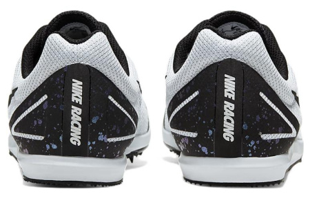 Nike Zoom Rival D 10 Легкая атлетика Низкие Кроссовки для Бега Унисекс Серый Черный