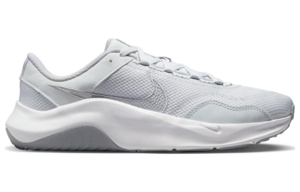 Nike Legend Essential 3 Амортизация Противоскользящие Низкие Кроссовки для тренировок Женские Белые