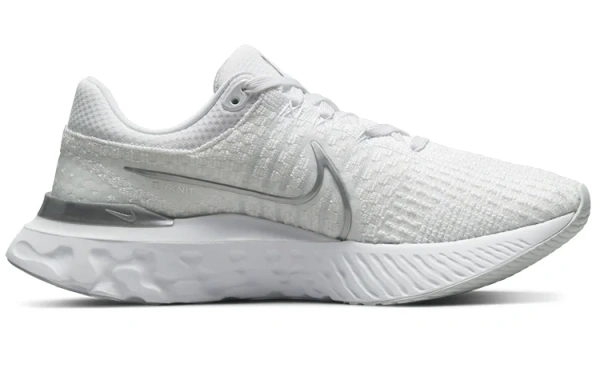 Nike React Infinity Run Flyknit 3 Амортизация Устойчивость к истиранию Поддержка Низкий верх Повседневный